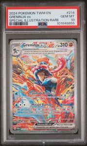GRENINJA ex SPECIAL ILLUSTRATION RARE - PSA 10
