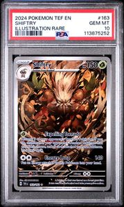 Pokemon: SHIFTRY ILLUSTRATION RARE - PSA 10