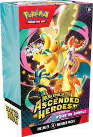 PRE ORDER - Pokemon TCG ME2.5 Ascended Heroes Booster Bundle