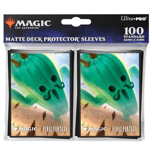 Sleeves: Ultra Pro: UP38713 Magic the Gathering - FINAL FANTASY 100ct Deck Protector Sleeves v9 for MtG
