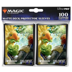 Sleeves: Ultra Pro: UP38712 Magic the Gathering - FINAL FANTASY 100ct Deck Protector Sleeves v8 for MtG