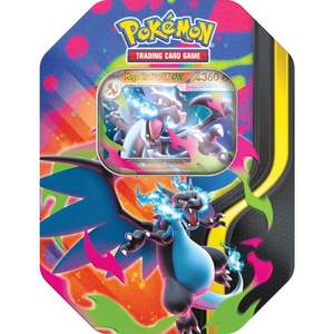 PRE ORDER - Pokemon TCG: Mega Evolution Ascended Tin (Charizard X OR Y ex)