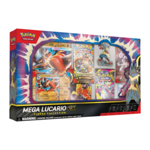 Pokemon Collection Boxes: Pokémon TCG: Mega Lucario ex Figure Collection