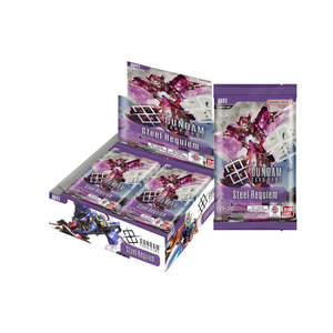 PRE ORDER - Gundam Card Game: Booster Display – Steel Reqiuem [GD03]