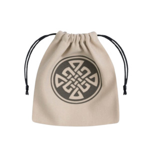 QW – Celtic Beige & black Dice Bag