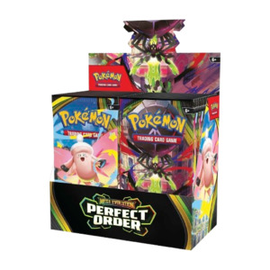 Pokemon Booster Boxes Etbs: Pokémon TCG: Mega Evolution-Perfect Order Booster Box