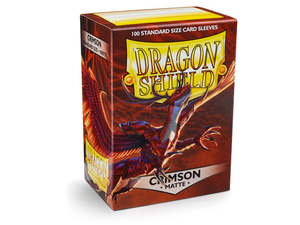 Sleeves: Sleeves - Dragon Shield - Crimson