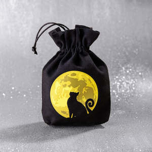 Dice Coins: QW – CATS Dice Pouch: The Mooncat