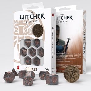 Dice Coins: QW – The Witcher Dice Set. Geralt – Price of Neutrality