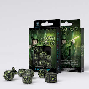 Dice: Q Workshop - Elvish RPG Dice Set
