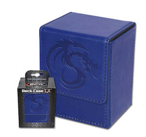 Deck Boxes: BCW Deck Case LX Blue
