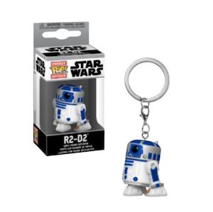 Pop Culture Keychains Mini Figures: R2-D2 Pop Keychain - Star Wars
