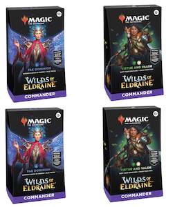 Mtg Intro Decks: MTG Commander Decks - Wilds of Eldraine