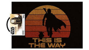 Star Wars: Mandalorian - This is the way (doormat)