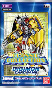 Digimon: Digimon TCG: Classic Collection EX01 Booster Pack