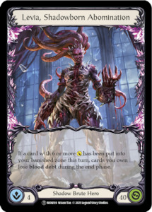 Monarch Unlimited Singles 1: Levia, Shadowborn Abomination // Levia [U-MON119 // U-MON120] (Monarch Unlimited)  Unlimited Normal