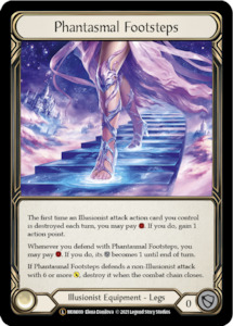 Phantasmal Footsteps [U-MON089-RF] (Monarch Unlimited)  Unlimited Rainbow Foil