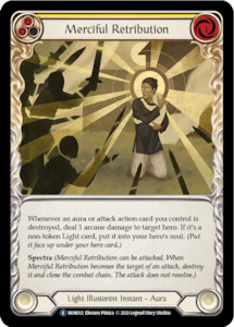 Monarch Unlimited Singles 1: Merciful Retribution [U-MON012-RF] (Monarch Unlimited)  Unlimited Rainbow Foil