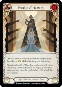 Parable of Humility [U-MON011-RF] (Monarch Unlimited)  Unlimited Rainbow Foil