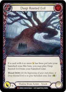 Deep Rooted Evil [MON123] (Monarch)  1st Edition Normal
