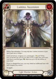 Lumina Ascension [MON034] (Monarch)  1st Edition Normal