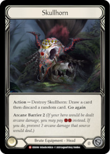 Crucible Of War 1st Edition Singles: Skullhorn [CRU006] (Crucible of War)  1st Edition Normal