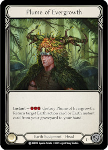 Tales Of Aria 1st Edition: Plume of Evergrowth [ELE116] (Tales of Aria)  1st Edition Cold Foil