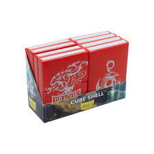 Deck Boxes: Dragon Shield Cube Shell (8 Pack) - Red