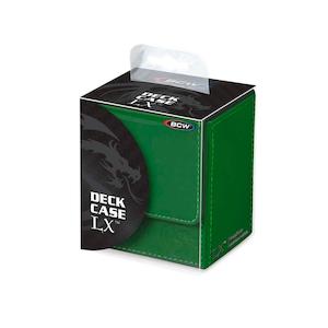 Deck Boxes: BCW LX Deck Case - Green