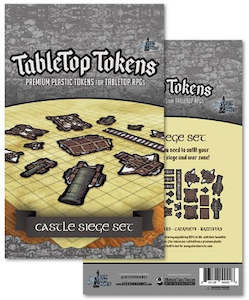 D D Maps And Tokens: Table Top Tokens - Castle Seige Set