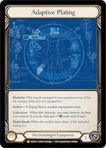 Adaptive Plating [EVO013] (Bright Lights)  Rainbow Foil