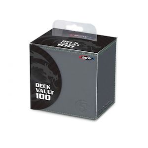 BCW Deck Vault 100 Gray