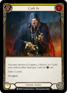 Cash In [CRU188] (Crucible of War) 1st Edition Normal