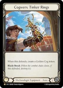 Fab Singles Legendary: Cogwerx Tinker Rings [SEA008] (High Seas) Rainbow Foil