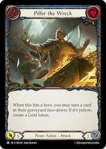 Fab Single Rare: Pilfer the Wreck (Blue) [SEA140] (High Seas)