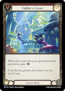 Fab Single Rare: Fiddler's Green (Red) [SEA212] (High Seas) Rainbow Foil