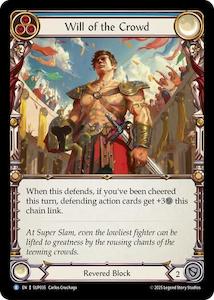 Fab Singles: Will of the Crowd [SUP035] (Super Slam) Rainbow Foil