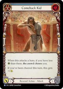 Fab Singles: Comeback Kid (Blue) [SUP029] (Super Slam) Rainbow Foil