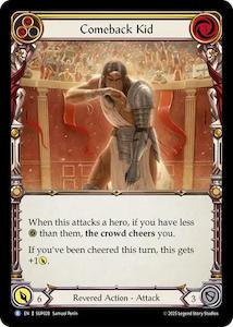 Comeback Kid (Yellow) [SUP028] (Super Slam) Rainbow Foil