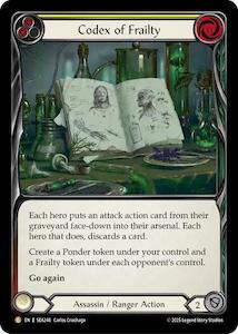 Fab Singles Legendary: Codex of Frailty [SEA248] (High Seas)