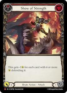 Show of Strength [SUP128] (Super Slam) Cold Foil