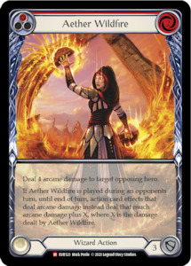 Everfest 1st Edition Singles: Aether Wildfire [EVR123] (Everfest) 1st Edition Extended Art Rainbow Foil