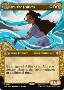 Mtg Singles Instock: Katara, the Fearless (Showcase) [Avatar: The Last Airbender]