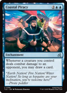 Mtg Singles Instock: Coastal Piracy [Avatar: The Last Airbender: Eternal-Legal]