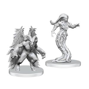 D D Miniatures: Pathfinder Battles Deep Cuts: Gylou (Handmaiden Devil) & Ferrugon (Rust Devil)