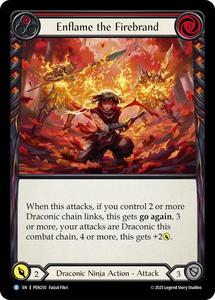 Enflame the Firebrand [PEN250] (Compendium of Rathe)  Rainbow Foil