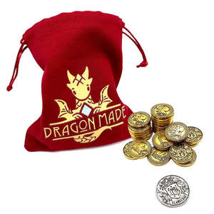 Board Games 1: Flamecraft New Metal Coins