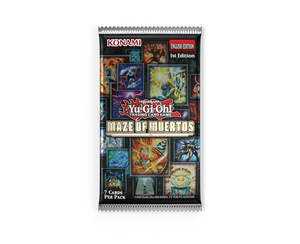 Yu Gi Oh Booster Packs: **PRE-ORDER** YGO Booster Pack - Maze of Muertos (1st Edition)