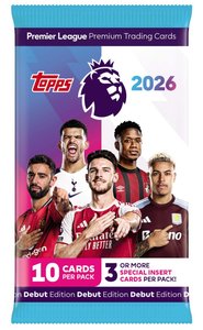 Nba Cards: Topps - Premier League 2026 Trading Card Pack