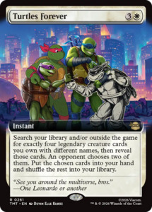 Mtg Singles Instock: Turtles Forever (Extended Art) [Teenage Mutant Ninja Turtles]